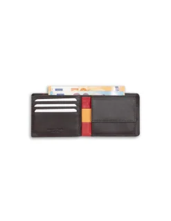 MONPIEL Cartera Americana Grande Bandera Espana*Hombre Carteras Hombre Piel