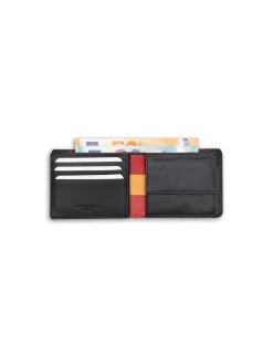 MONPIEL Cartera Americana Grande Bandera Espana*Hombre Carteras Hombre Piel