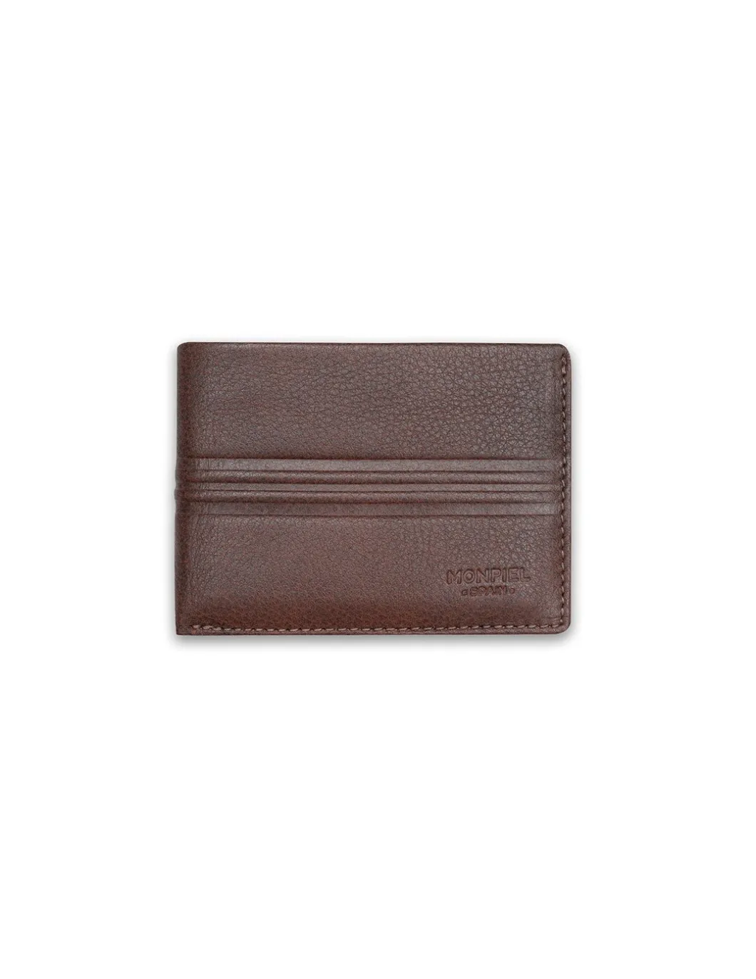 MONPIEL Cartera Americana Pequena con Monedero Cuero*Hombre Carteras Hombre Piel