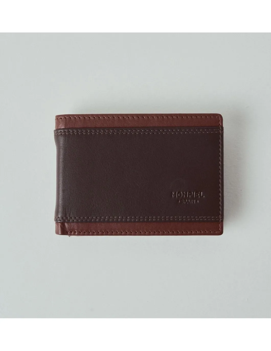 MONPIEL Cartera Americana Pequena Lago sin Monedero*Hombre Carteras Hombre Piel