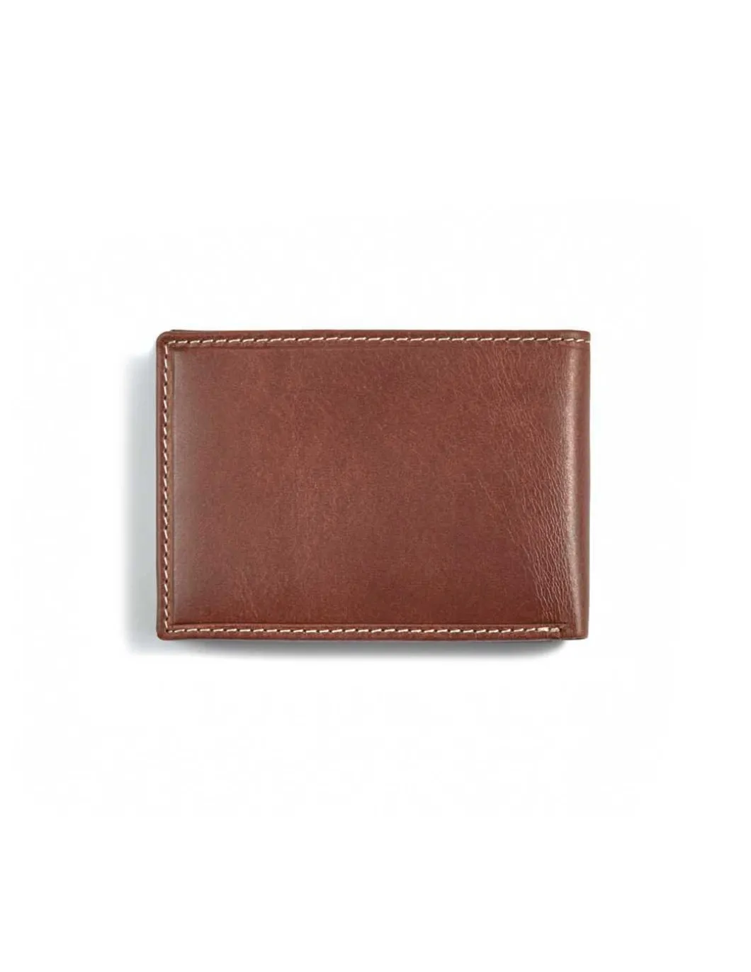 MONPIEL Cartera Americana Pequena Simple Logo Central*Hombre Carteras Hombre Piel