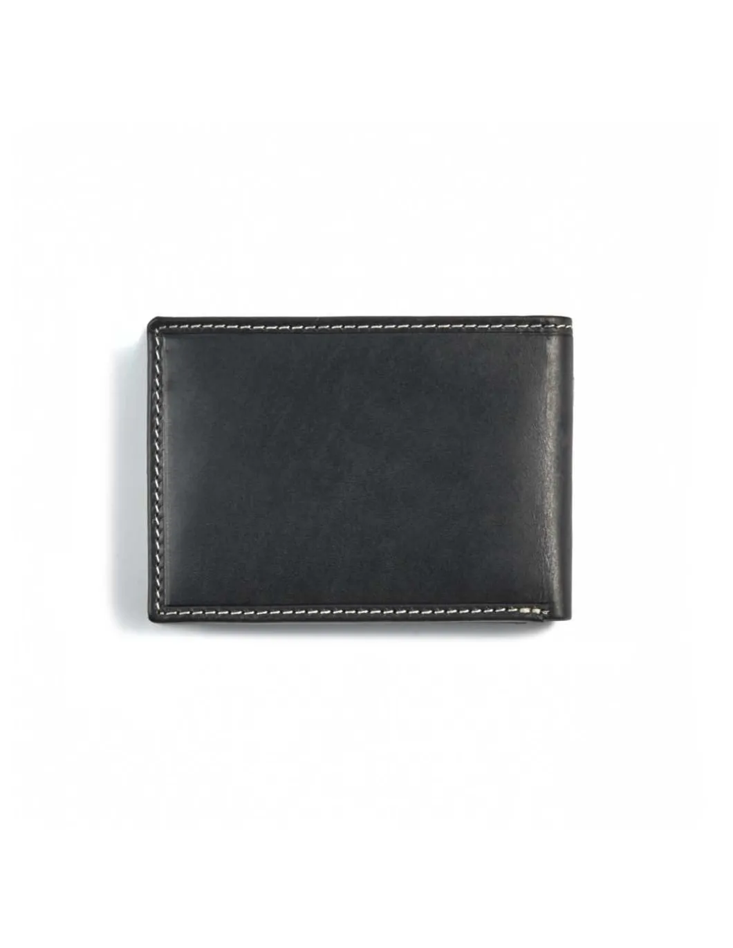 MONPIEL Cartera Americana Pequena Simple Logo Central*Hombre Carteras Hombre Piel