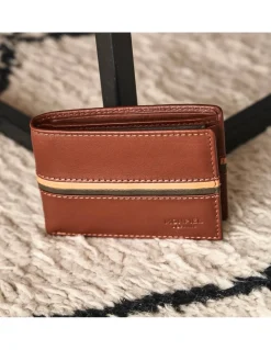 MONPIEL Cartera Americana Pequena con Monedero*Hombre Carteras Hombre Piel