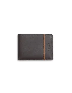MONPIEL Cartera Americana Pequena con Raya Lateral*Hombre Carteras Hombre Piel