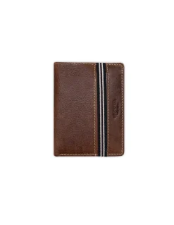 MONPIEL Cartera Billetera con Monedero Goma*Hombre Carteras Hombre Piel