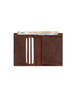 MONPIEL Cartera Billetera con Monedero Goma*Hombre Carteras Hombre Piel