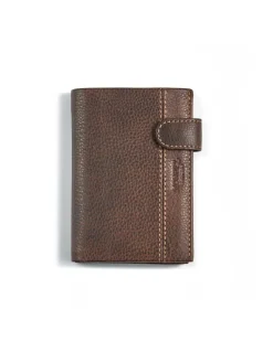 MONPIEL Cartera con broche y Monedero Interior Dos Tonos*Hombre Carteras Hombre Piel