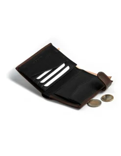 MONPIEL Cartera con broche y Monedero Interior Dos Tonos*Hombre Carteras Hombre Piel