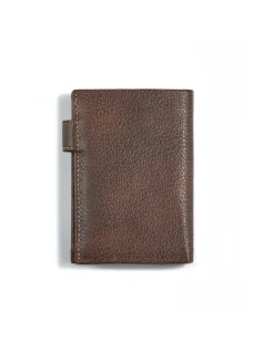 MONPIEL Cartera con broche y Monedero Interior Dos Tonos*Hombre Carteras Hombre Piel