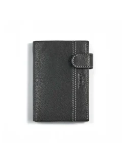 MONPIEL Cartera con broche y Monedero Interior Dos Tonos*Hombre Carteras Hombre Piel
