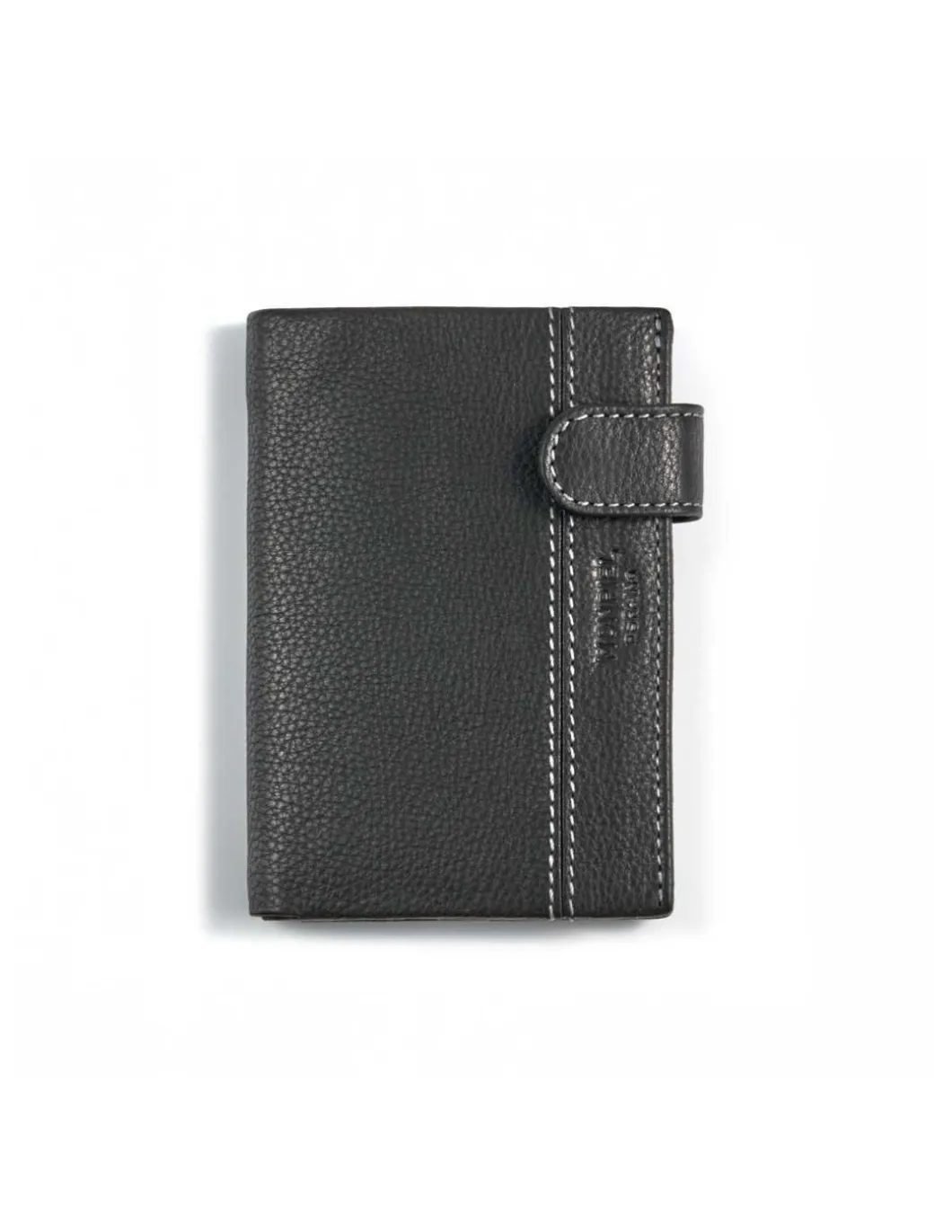 MONPIEL Cartera con broche y Monedero Interior Dos Tonos*Hombre Carteras Hombre Piel