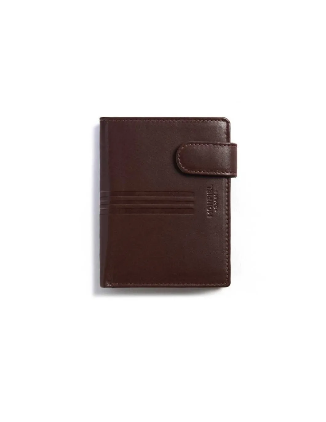MONPIEL Cartera con Broche y monedero Mountain*Hombre Carteras Hombre Piel