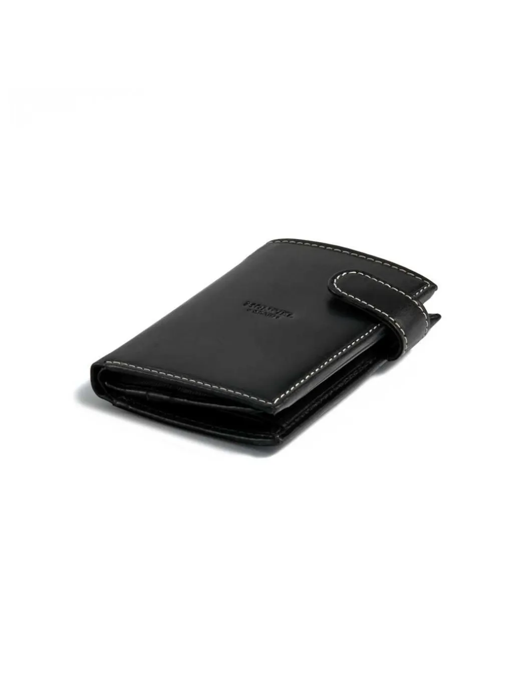 MONPIEL Cartera con Broche y Monedero Interior Logo Central*Hombre Carteras Hombre Piel