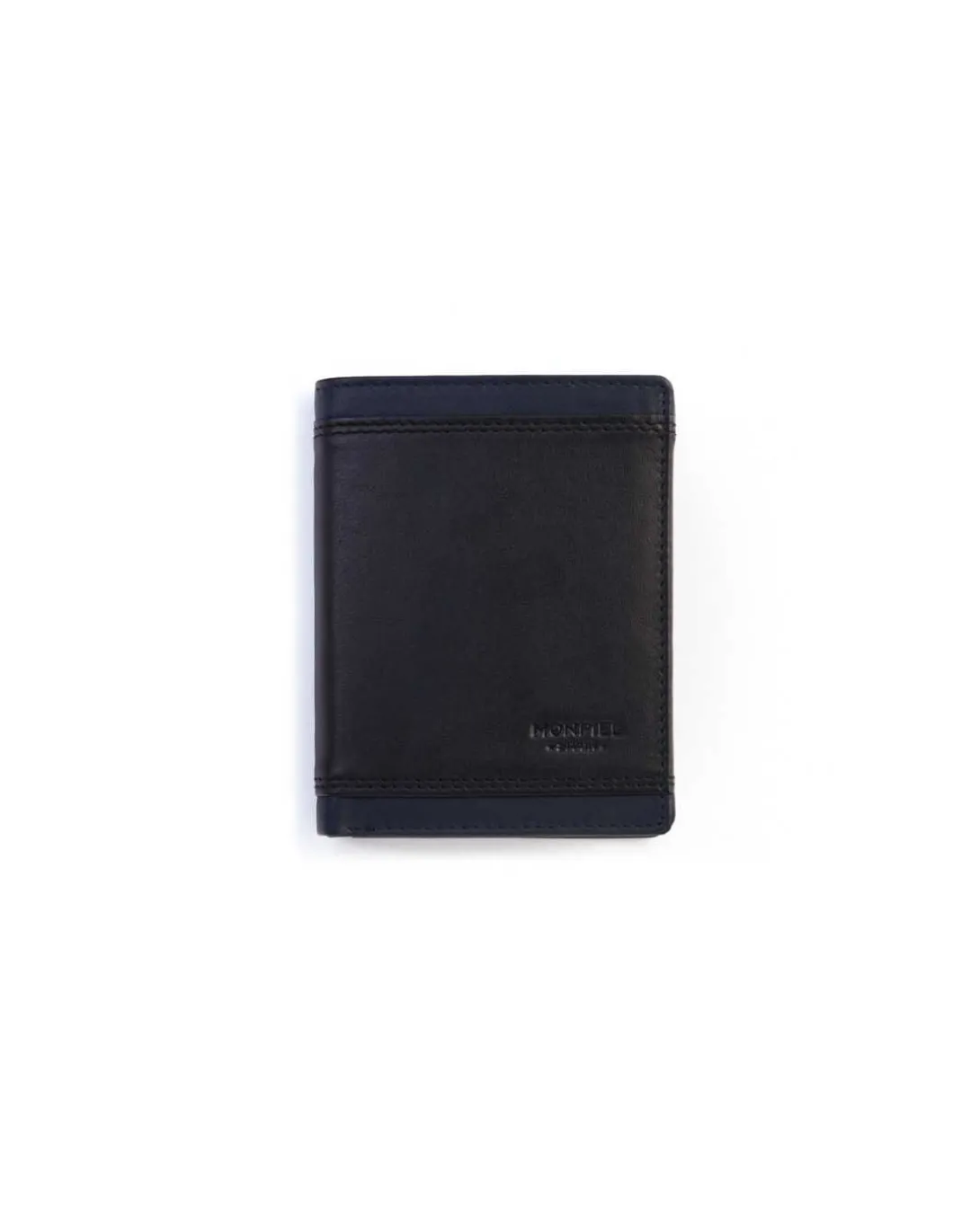 MONPIEL Cartera con Monedero de piel Lago*Hombre Carteras Hombre Piel