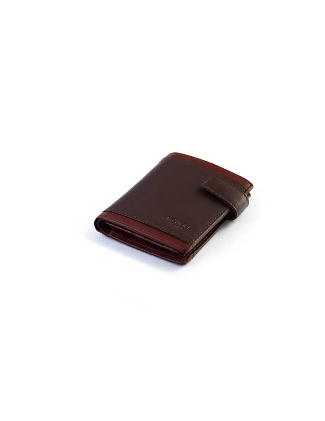 MONPIEL Cartera de piel Hombre con Broche y Monedero Lago*Hombre Carteras Hombre Piel