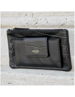 MONPIEL Cartera de Piel Senora Bolsa*Mujer Carteras Piel Mujer