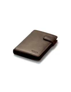 MONPIEL Cartera de piel XL con Broche y Monedero*Hombre Carteras Hombre Piel