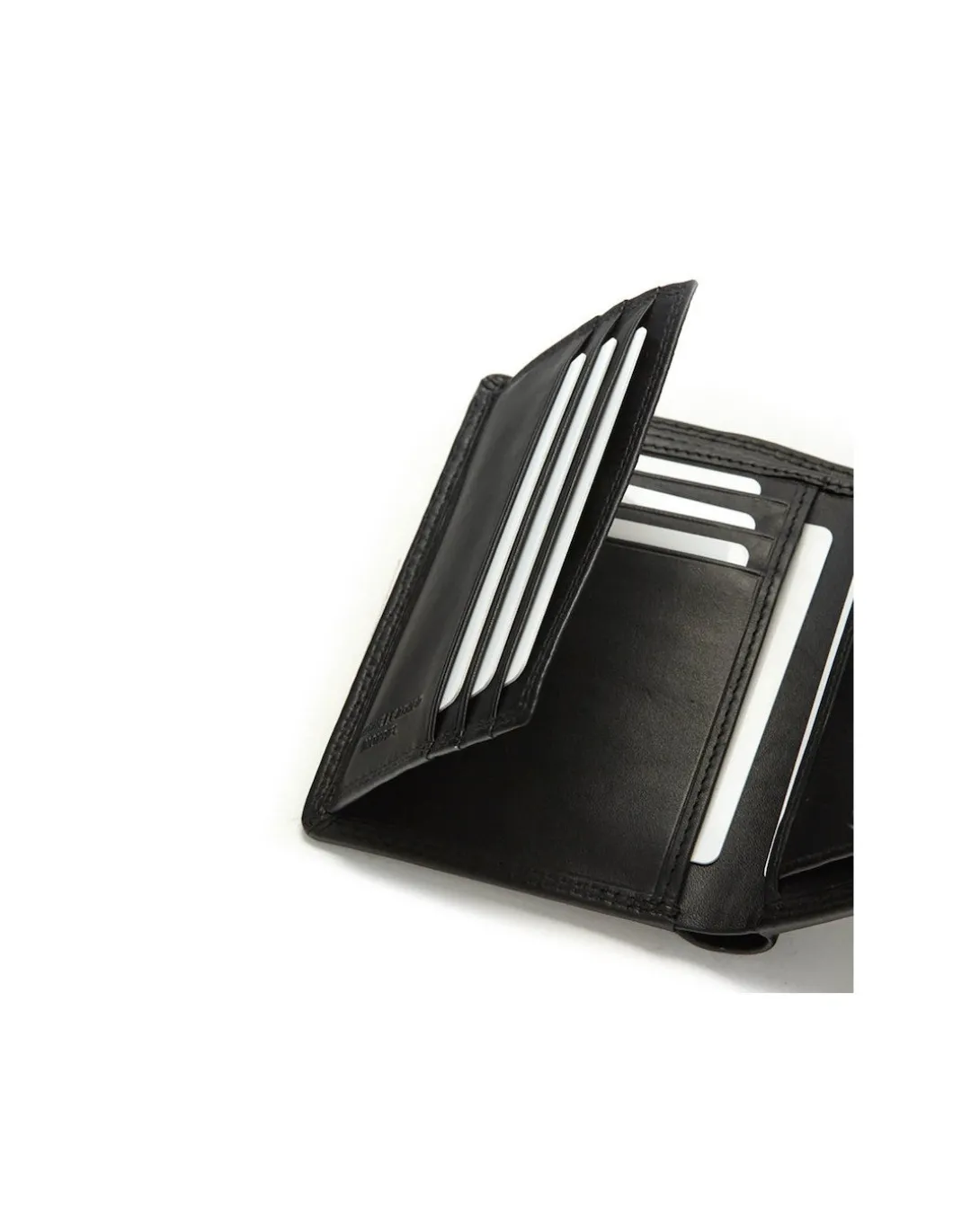 MONPIEL Cartera de piel XL con Broche y Monedero*Hombre Carteras Hombre Piel