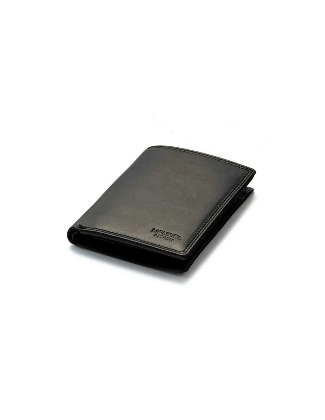 MONPIEL Cartera doble costura con Monedero Interior Sky*Hombre Carteras Hombre Piel