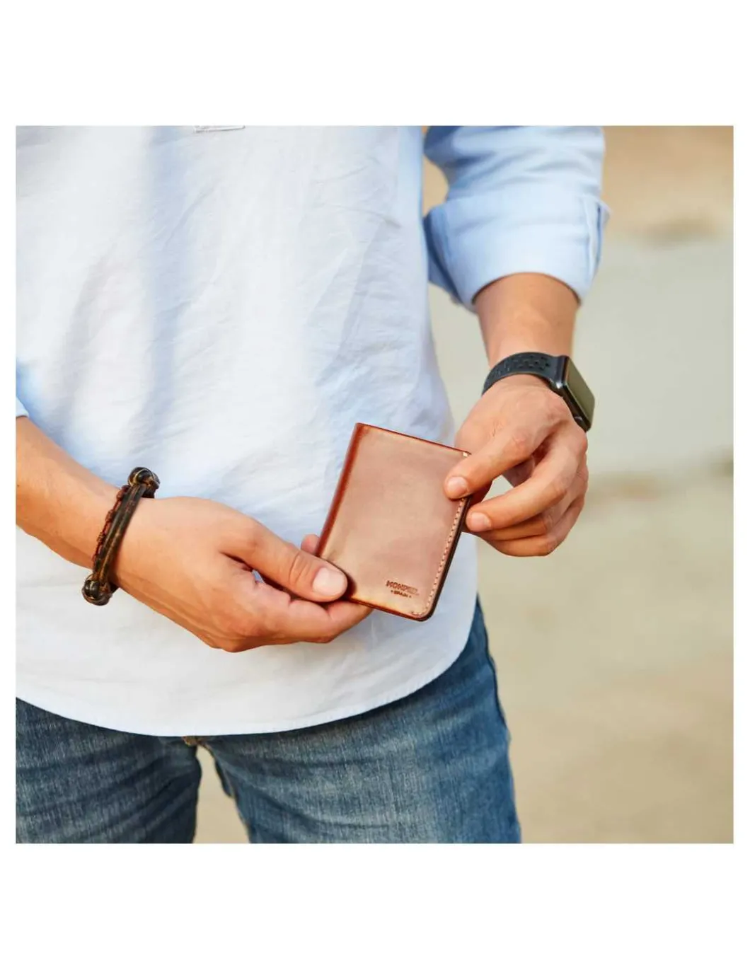 MONPIEL Cartera hombre pequena con billetero y monedero Mini*Hombre Carteras Hombre Piel