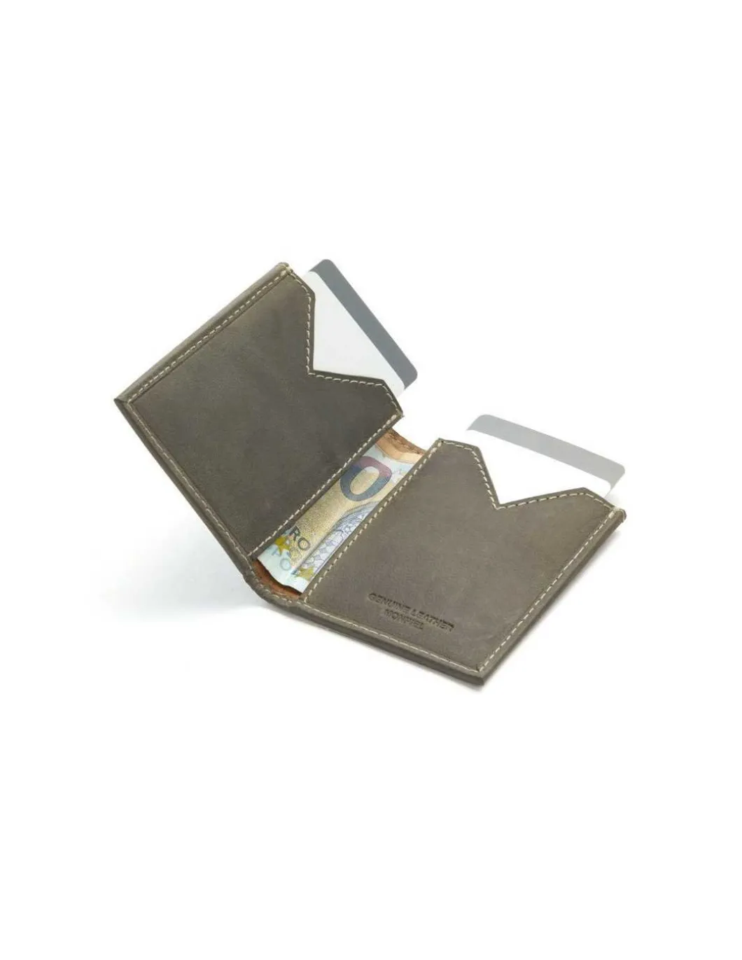 MONPIEL Cartera hombre pequena Slim*Hombre Carteras Hombre Piel
