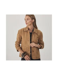 MONPIEL Chaqueta de Piel Mujer Costuras*Mujer Chaquetas De Cuero Mujer