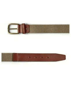 MONPIEL Cinturon Elastico Hombre Piel*Hombre Cinturones Piel Hombre
