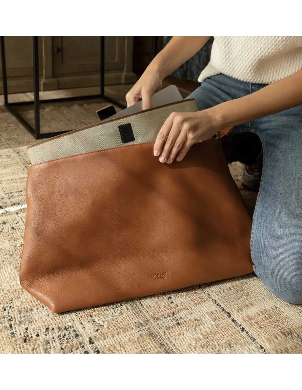 MONPIEL Funda de Ordenador 15"*Mujer Fundas Portátil Piel|Otros Accesorios
