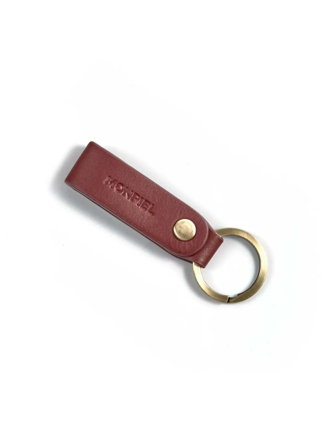 MONPIEL Llavero Pocket Bicolor*Hombre Llaveros Cuero Hombre