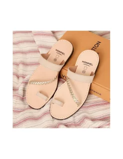 MONPIEL Sandalia Griega Piel Mykonos*Mujer Sandalias Piel Mujer