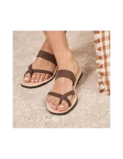 MONPIEL Sandalia Griega Piel Santorini*Mujer Sandalias Piel Mujer