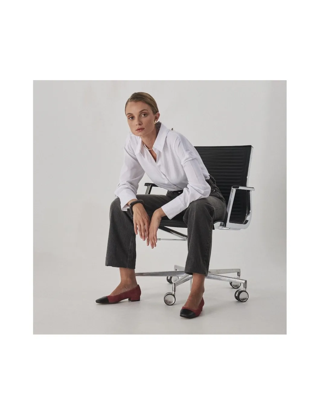 MONPIEL Zapato Punta Cuadrada Gabi*Mujer Bailarinas Manoletinas Mujer